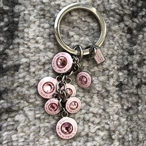 Coach Breast Cancer Keyring - LIMITED EDITION ❤️ BRAND NEW